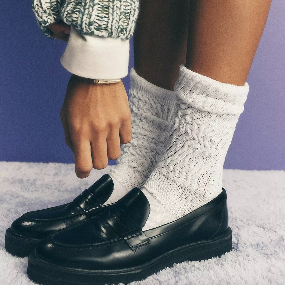 Bernardo Chandler Black Leather Loafers | Size US 8.5
